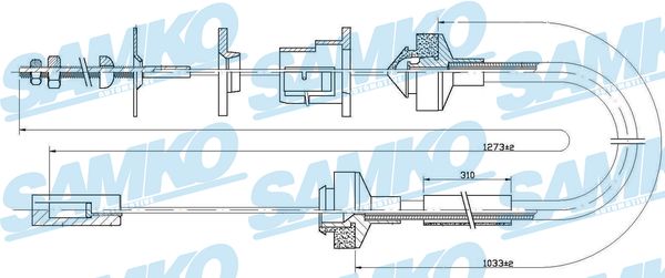 SAMKO C0145C Tazne lanko,...