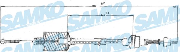 SAMKO C0159C Tazne lanko,...