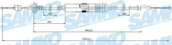 SAMKO C0276C Tazne lanko,...