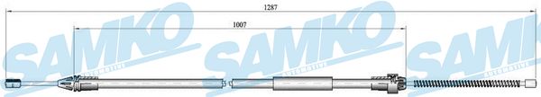 SAMKO C0682B Tažné lanko,...