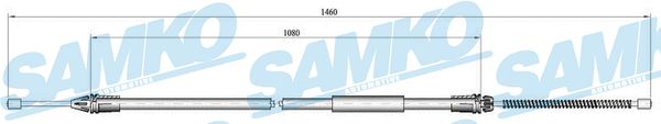 SAMKO C0709B Tažné lanko,...