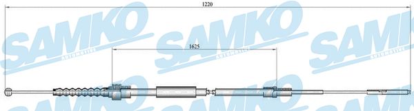 SAMKO C0941B Tažné lanko,...