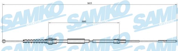 SAMKO C0942B Tažné lanko,...