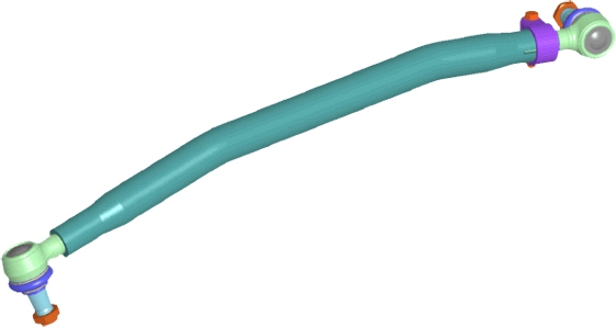 LEMFÖRDER 19584 01 Lenkstange