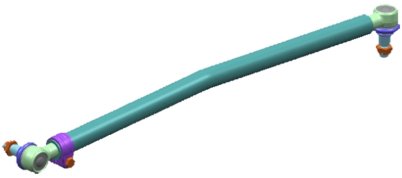 LEMFÖRDER 23407 01 Lenkstange