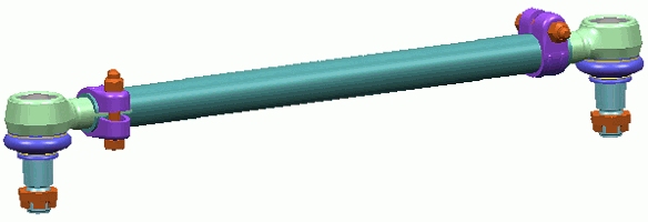 LEMFÖRDER 33306 01 Lenkstange