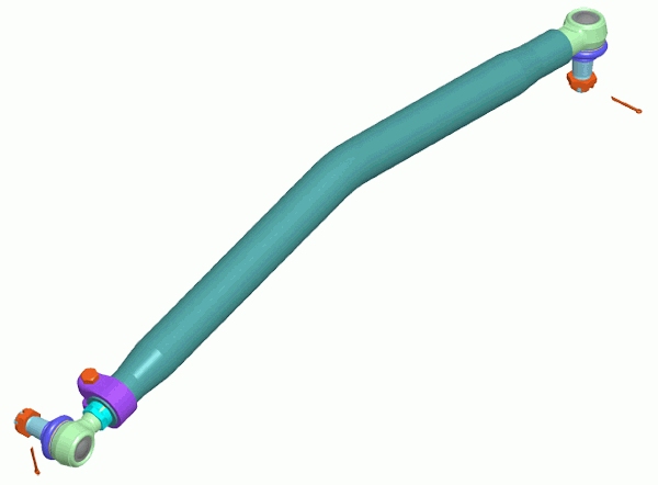 LEMFÖRDER 38242 01 Lenkstange