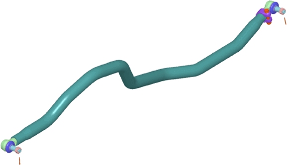 LEMFÖRDER 42309 01 Lenkstange