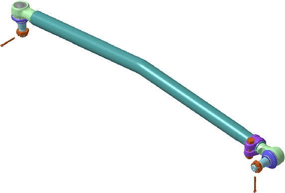 LEMFÖRDER 42582 01 Lenkstange