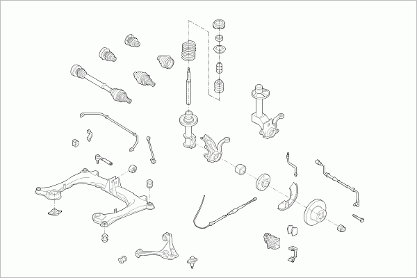 LEMFÖRDER AUDI-80B3-RL006 Lenkung