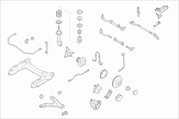 LEMFÖRDER OPEL-OMEGA-FL022 Lenkung