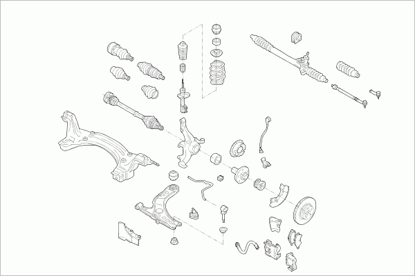 LEMFÖRDER VW-POLO-FL001 Lenkung