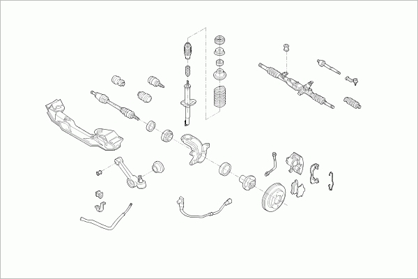 LEMFÖRDER FORD-ESCOR-FL034 Lenkung