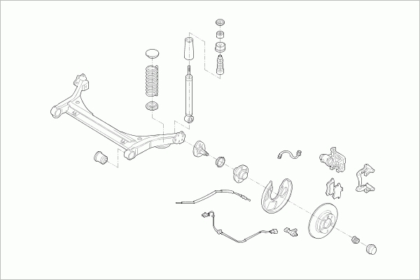 LEMFÖRDER VW-LUPO-RL005 Lenkung