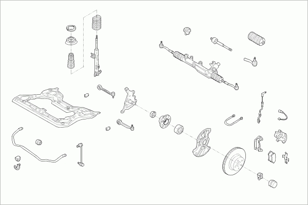 LEMFÖRDER MERCE-C-KLA-FL031 Lenkung