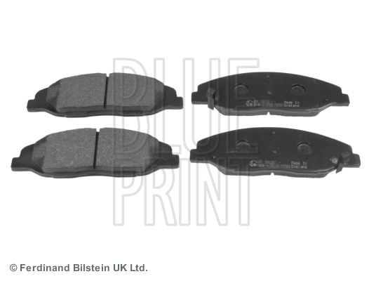 BLUE PRINT ADA104261 Kit pastiglie freno, Freno a disco