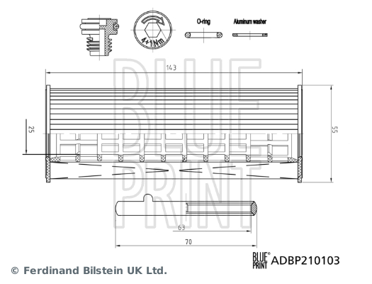 BLUE PRINT ADBP210103...