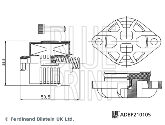 BLUE PRINT ADBP210105 Filtr...