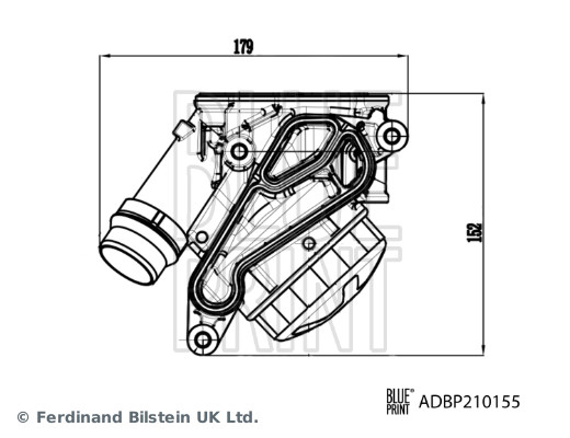BLUE PRINT ADBP210155 Blue...
