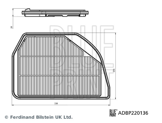 BLUE PRINT ADBP220136...