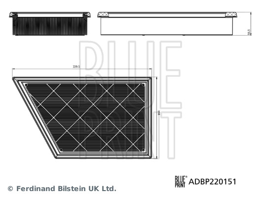 BLUE PRINT ADBP220151...