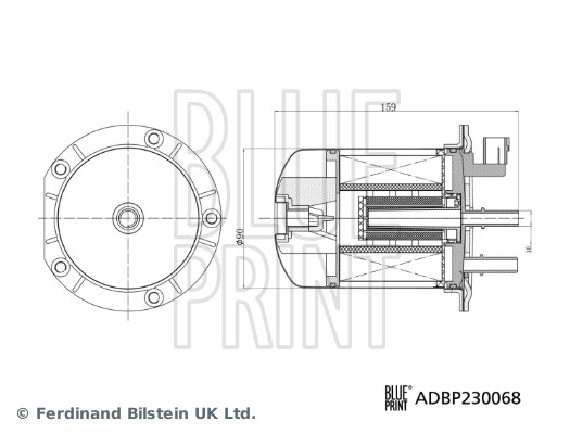 BLUE PRINT ADBP230068...