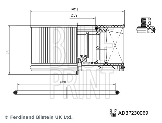 BLUE PRINT ADBP230069...