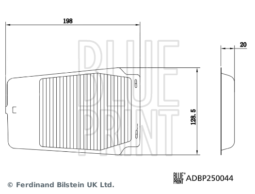 BLUE PRINT ADBP250044...