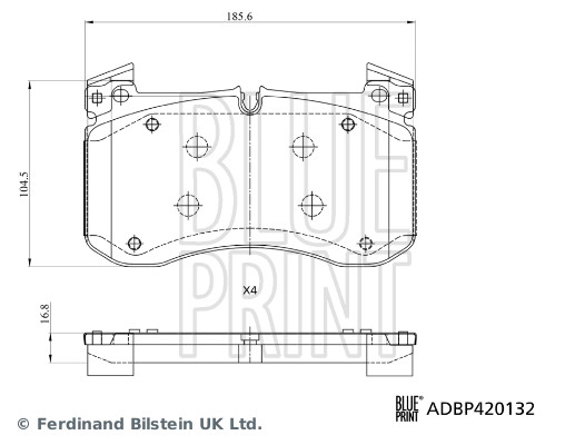 BLUE PRINT ADBP420132 Kit...