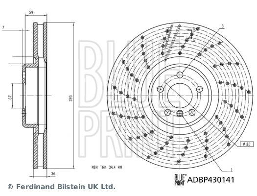 BLUE PRINT ADBP430141...