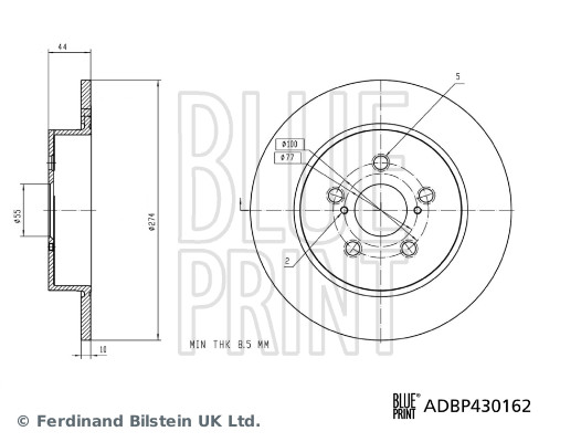 BLUE PRINT ADBP430162...