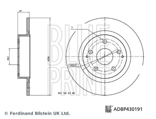 BLUE PRINT ADBP430191...