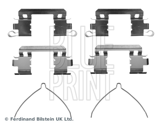 BLUE PRINT ADBP480016 Zubehörsatz, Scheibenbremsbelag