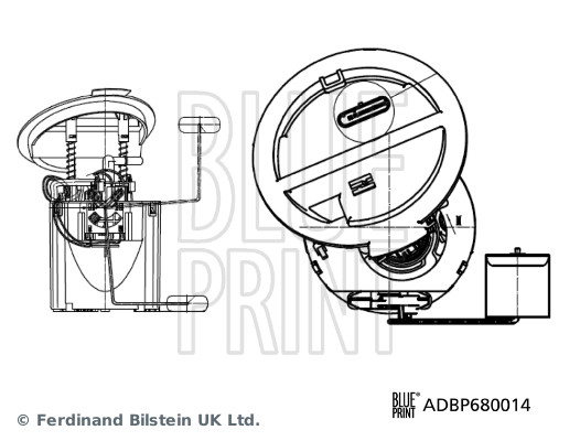BLUE PRINT ADBP680014 Fuel...