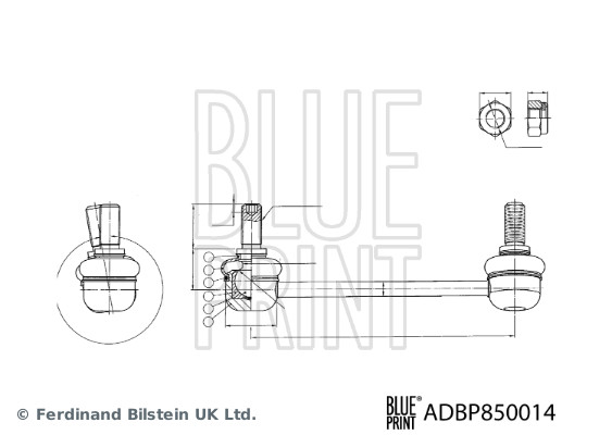 BLUE PRINT ADBP850014...