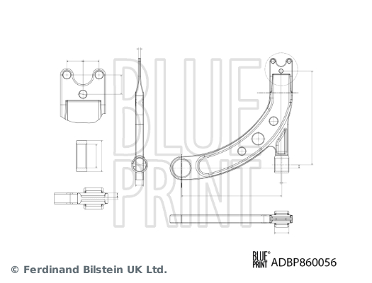 BLUE PRINT ADBP860056 Lenker, Radaufhängung