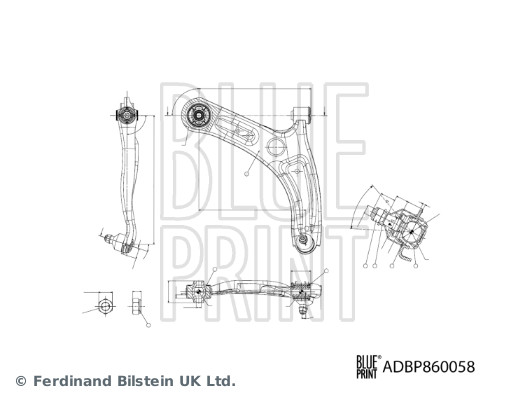 BLUE PRINT ADBP860058...