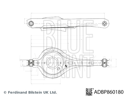 BLUE PRINT ADBP860180 Lenker, Radaufhängung