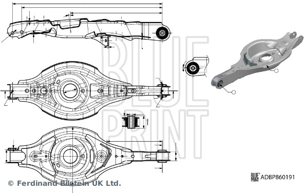 BLUE PRINT ADBP860191...