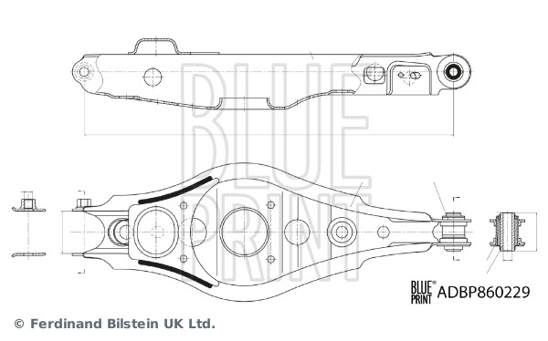 BLUE PRINT ADBP860229 Lenker, Radaufhängung
