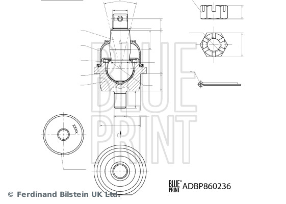 BLUE PRINT ADBP860236...
