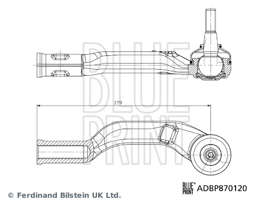 BLUE PRINT ADBP870120 Spurstangenkopf