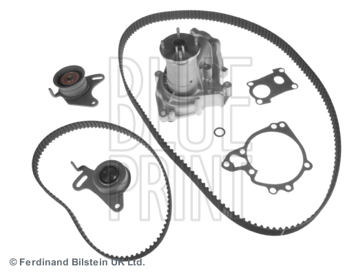 BLUE PRINT ADC47343 Pompa acqua + Kit cinghie dentate-Pompa acqua + Kit cinghie dentate-Ricambi Euro