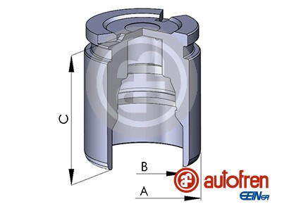 AUTOFREN SEINSA D025126 Pistone, Pinza freno-Pistone, Pinza freno-Ricambi Euro