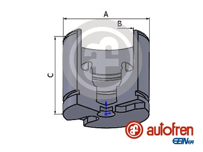 AUTOFREN SEINSA D025256 Pistone, Pinza freno-Pistone, Pinza freno-Ricambi Euro