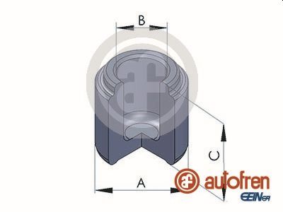 AUTOFREN SEINSA D025284 Pistone, Pinza freno