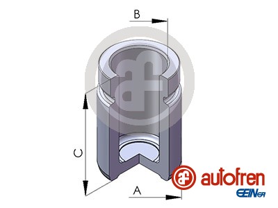 AUTOFREN SEINSA D025332 Pistone, Pinza freno-Pistone, Pinza freno-Ricambi Euro