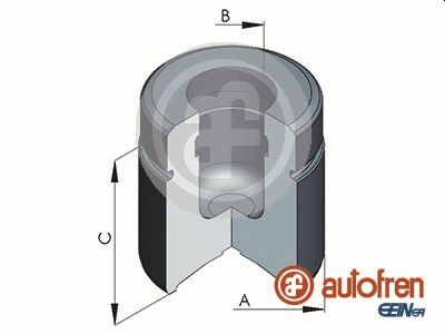 AUTOFREN SEINSA D025464 Pistone, Pinza freno-Pistone, Pinza freno-Ricambi Euro