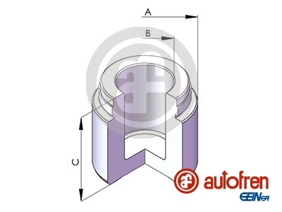 AUTOFREN SEINSA D025486 Pistone, Pinza freno