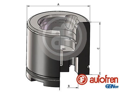 AUTOFREN SEINSA D025515 Pistone, Pinza freno-Pistone, Pinza freno-Ricambi Euro